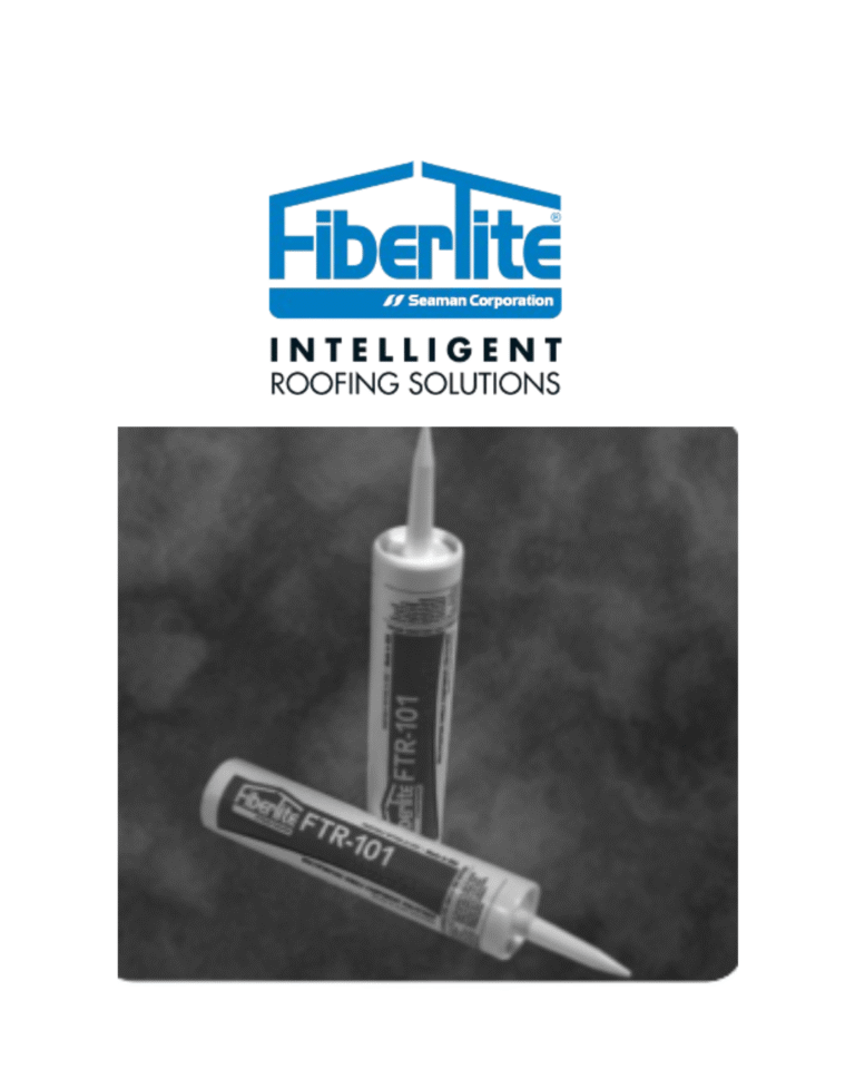 Sealants: FTR #101 Caulking; 10 oz Tubes